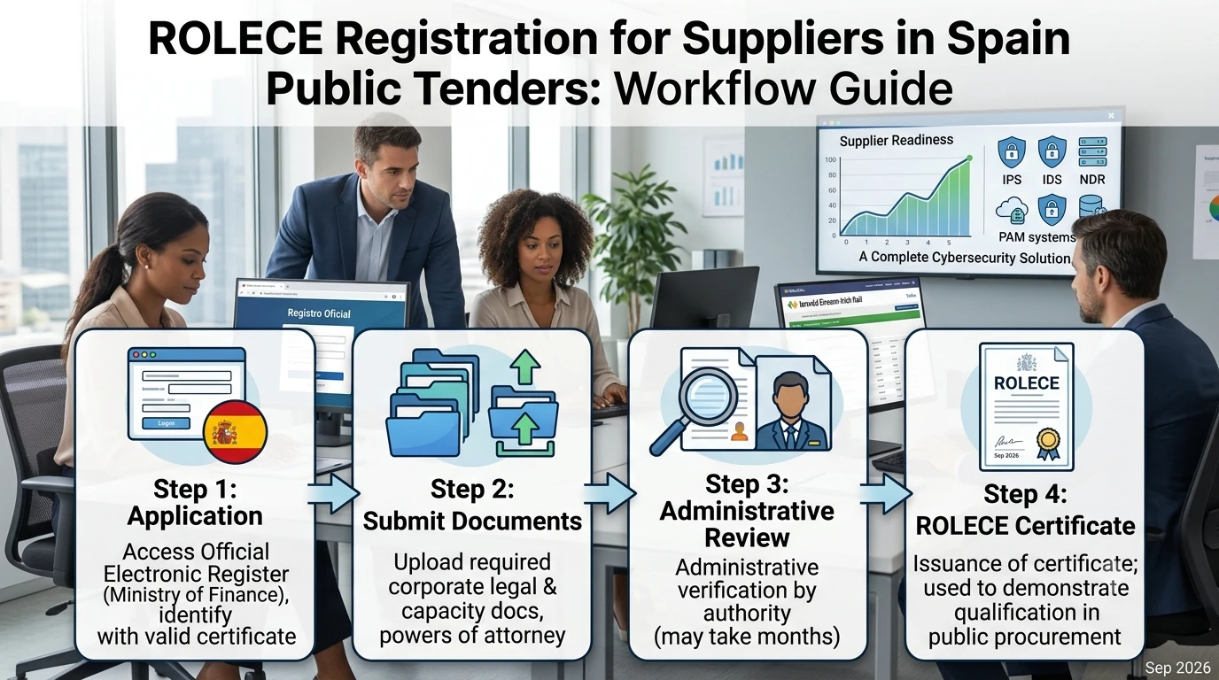 ROLECE Registration in Spain: Complete Guide for Suppliers