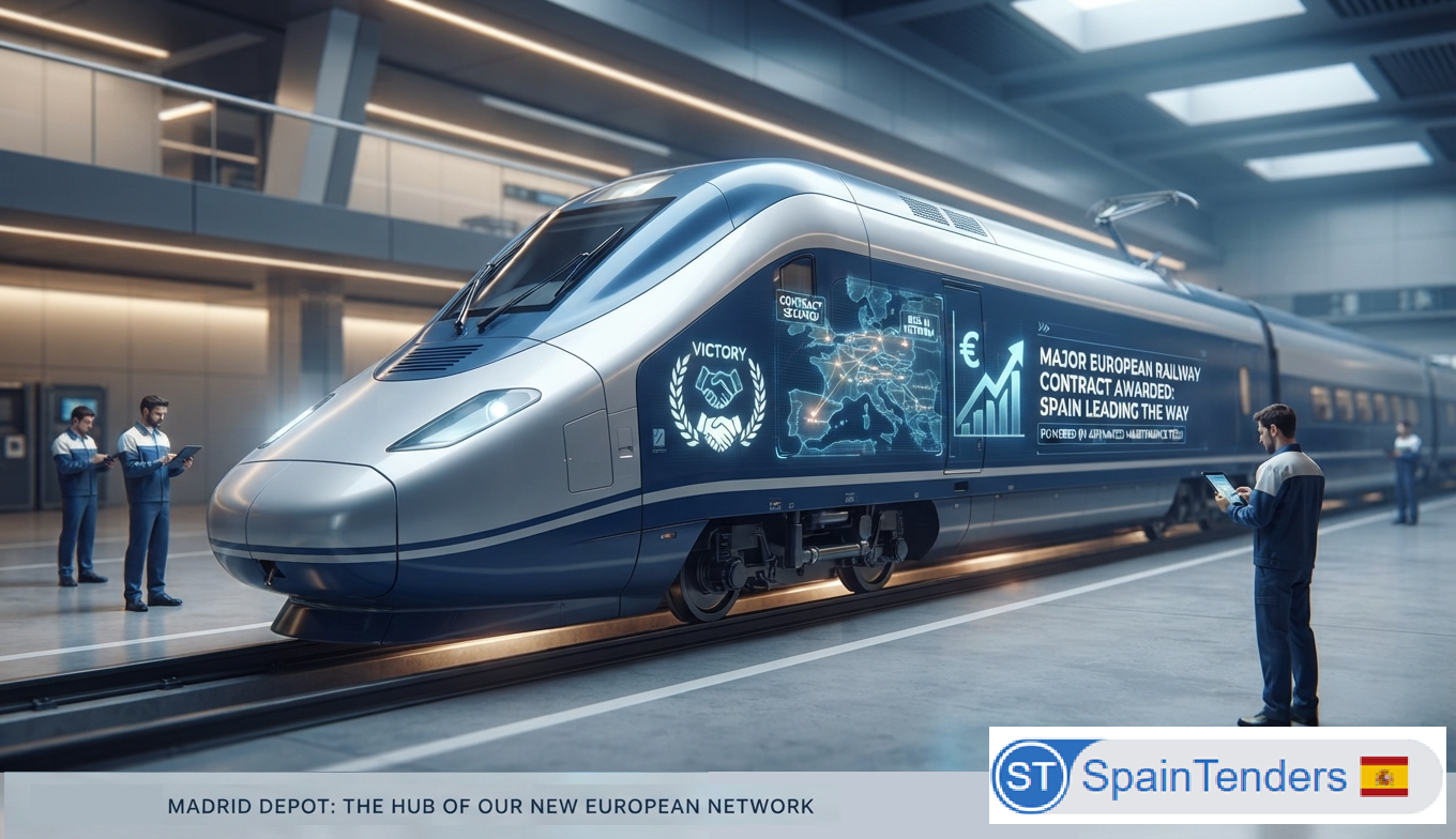 A Quiet €10 Million, Three-Month Deal Keeps Madrid's Rail Maintenance Depot Running And Only One Company Wanted the Job
