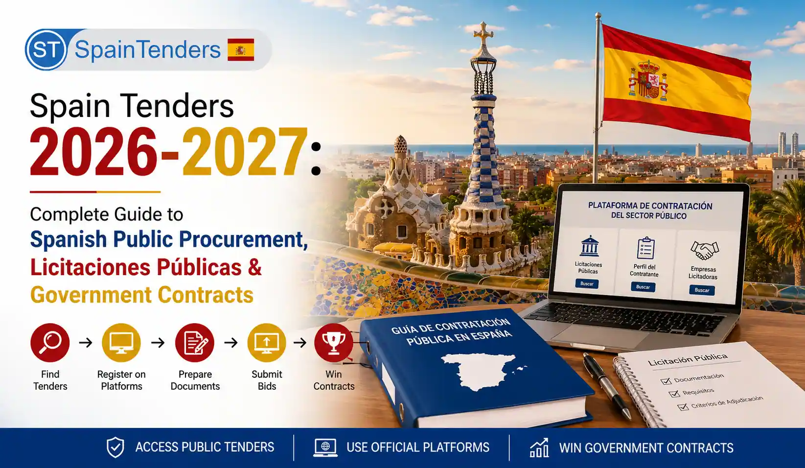 Spain Tenders 2026-2027: Complete Guide to Spanish Public Procurement, Licitaciones Públicas &amp; Government Contracts