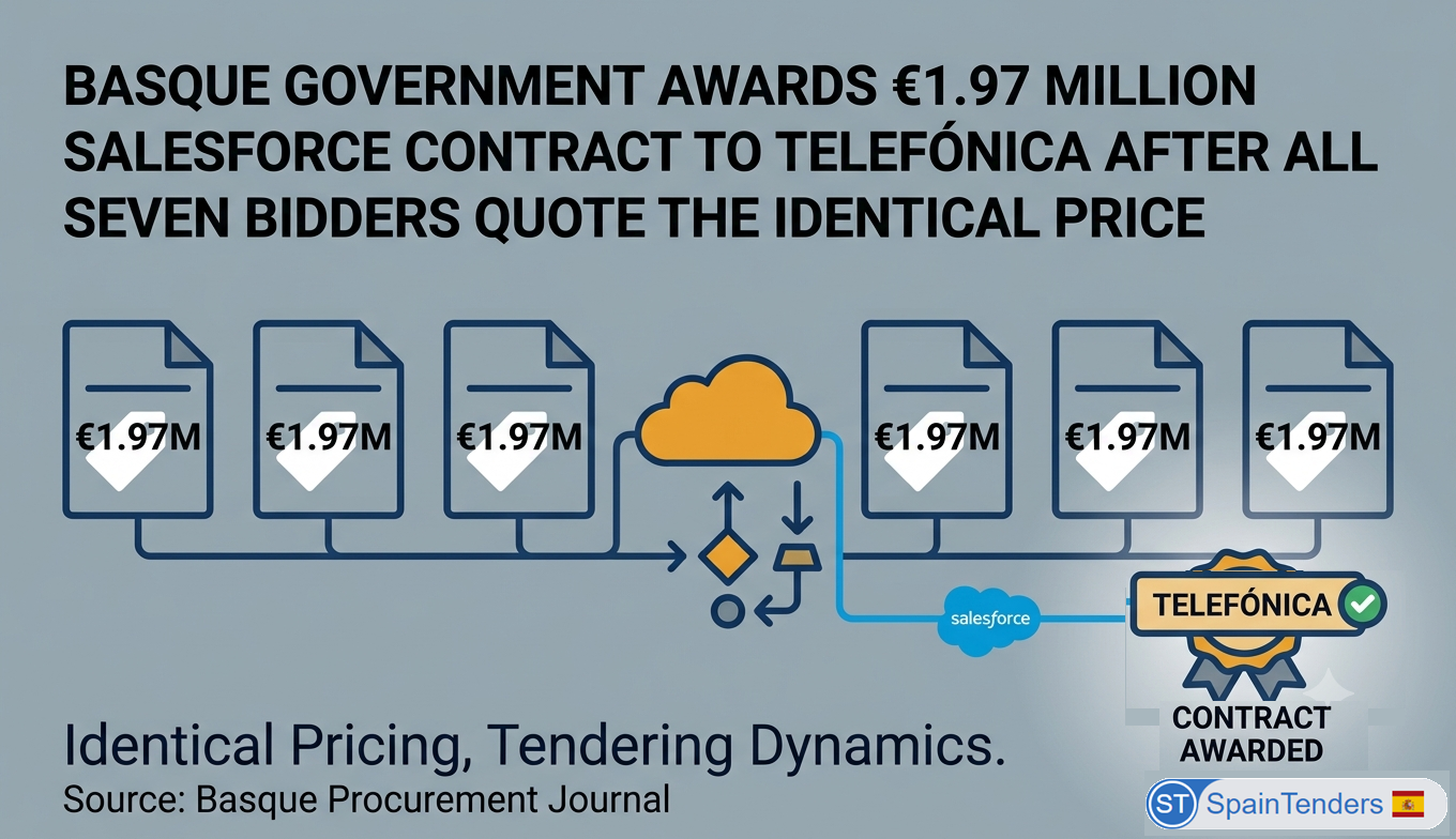 Seven Bidders, One Price: How the Basque Government's Salesforce Deal Exposes the Real Economics of Public Cloud Procurement