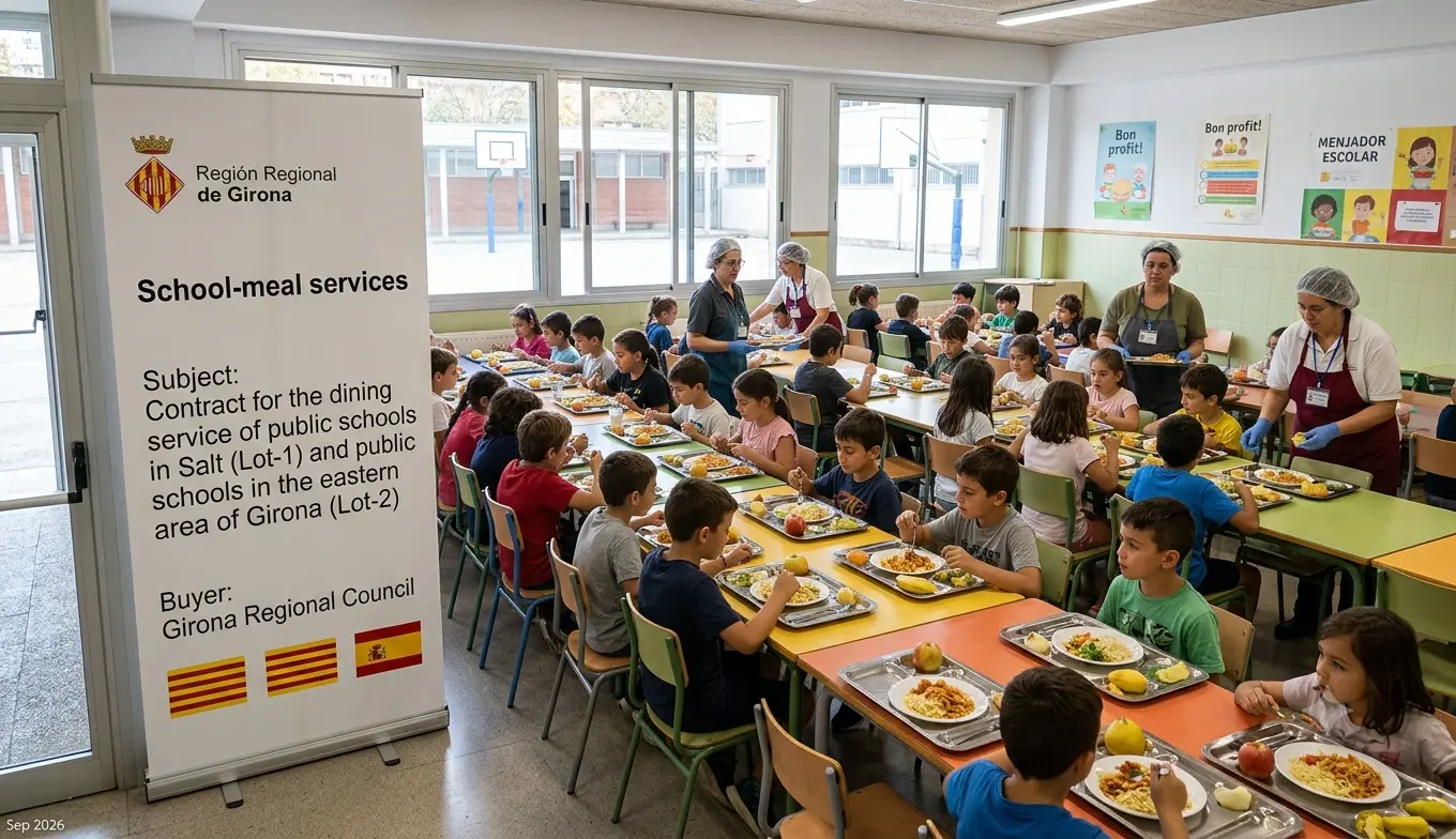 Spain’s Gironès Council Awards Girona Public School Meal Contract to Servei d’Apats
