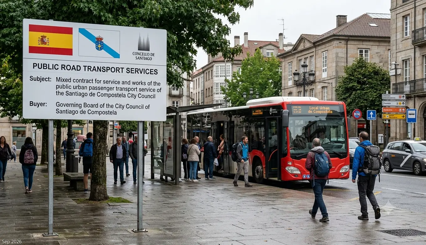 CASTROMIL Secures 118.8 Million Euro Urban Transport Contract for Santiago de Compostela