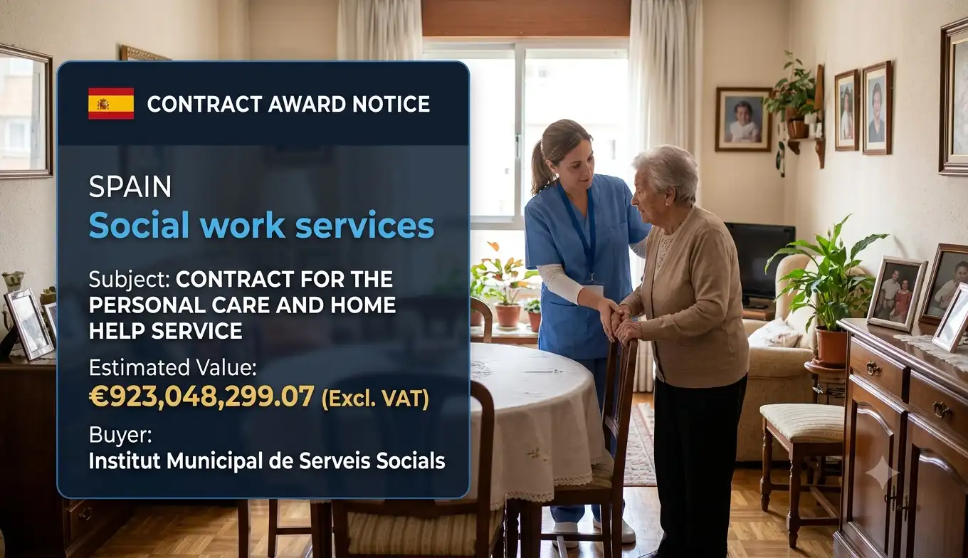 Barcelona Awards €435.46 Million Home Care Service Contracts Across Four Zones