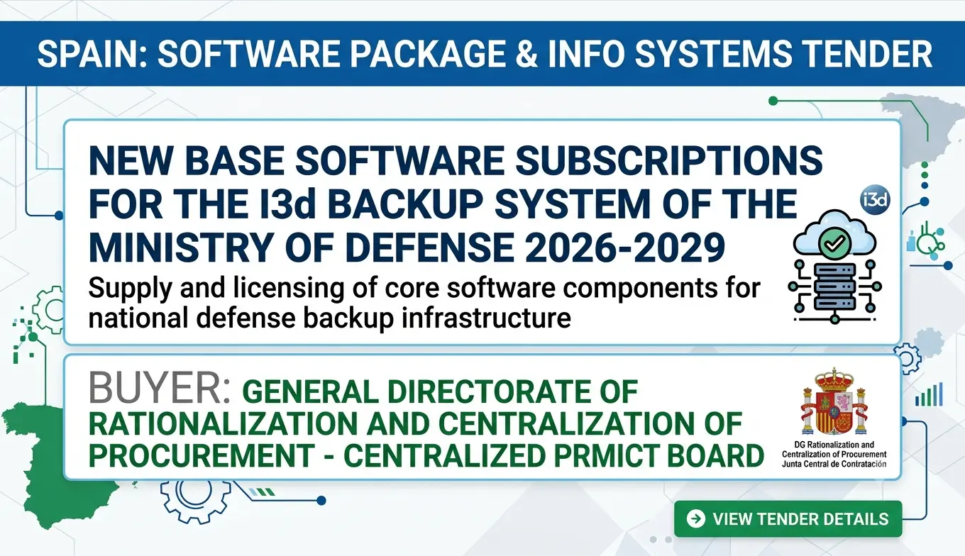 Spain Awards €6.74 Million Defence Backup Software Contract to Inetum España