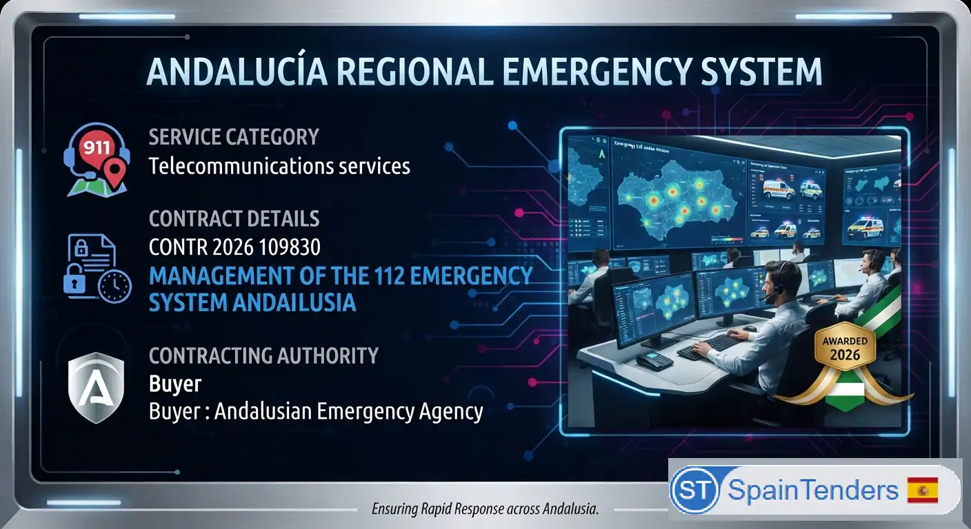 Spain Closes €62.77 Million Emergency 112 Management Procurement After Receiving No Bids