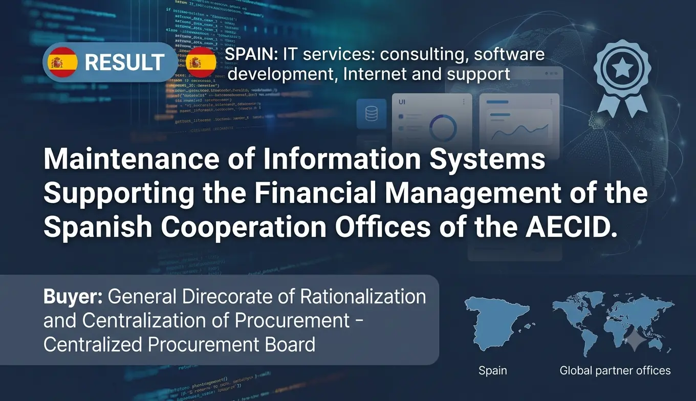 Oesia Networks Secures 368 Thousand Euro IT Maintenance Contract for Spanish International Cooperation Agency