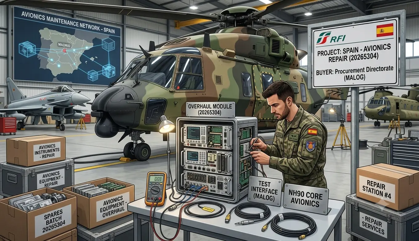 Europavia España Secures 375,000 EUR Helicopter Avionics Maintenance Contract for Spanish Air and Space Force