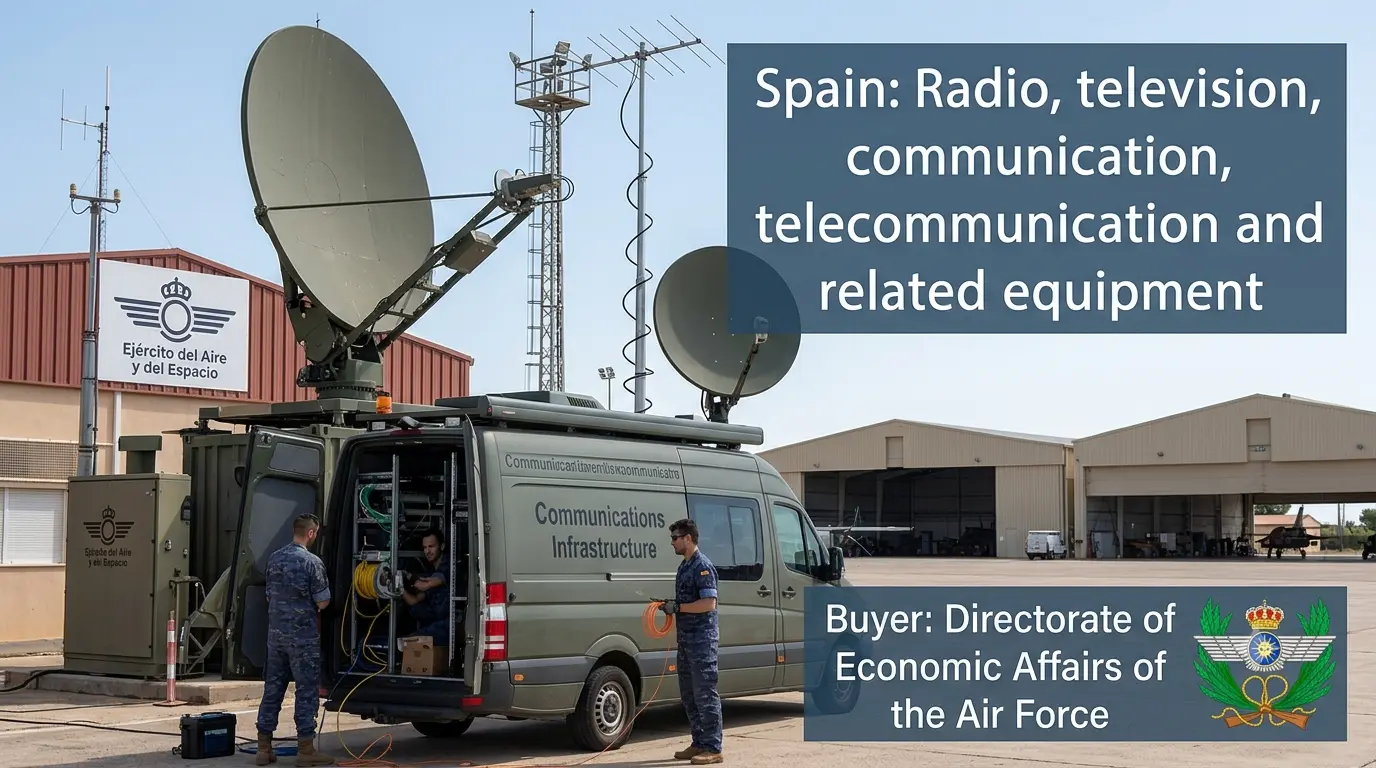 Spain Establishes €33.07 Million Framework for Military Communications Infrastructure