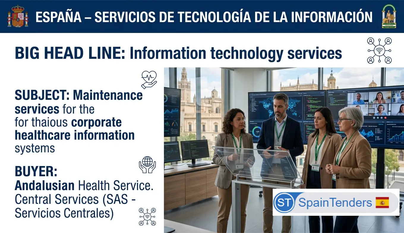 Andalusian Health Service Fixes Paperwork on a 15.3 Million Euro NTT Data IT Contract