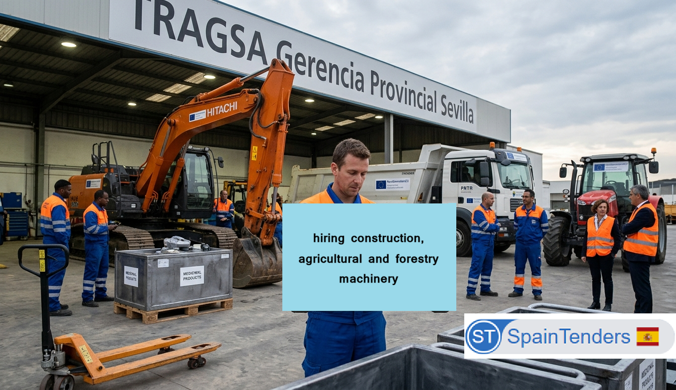 Spain's State Works Agency Signs Up 35 Machinery Firms for Sevilla Recovery Fund Projects, and Its Own Notice Puts the Deal at Over EUR 1 Billion