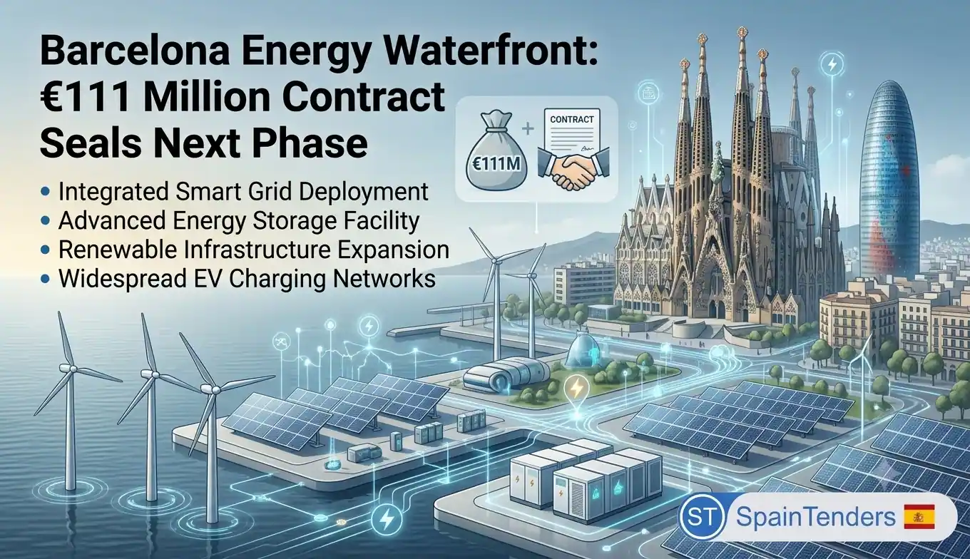 Barcelona Is Quietly Building Out Its Energy Waterfront - And a €111 Million Contract Just Sealed the Next Phase