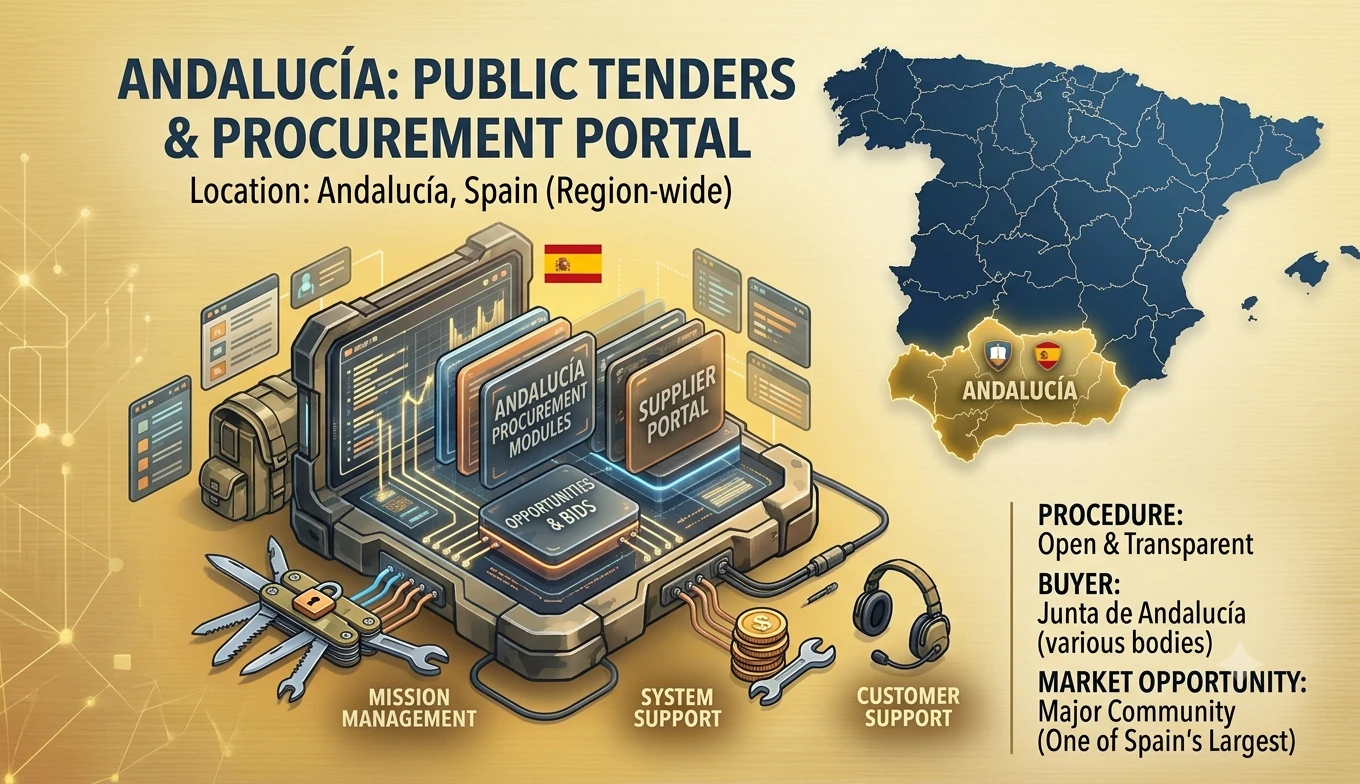 Andalucía Public Tenders & Procurement Portal